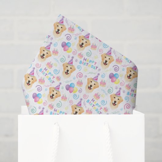 Labrador Retriever Tissuepapier (Cadeauzakje)