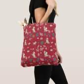 Labrador Retriever Tote Bag Kerstmis Cute Kawaii (Dichtbij)