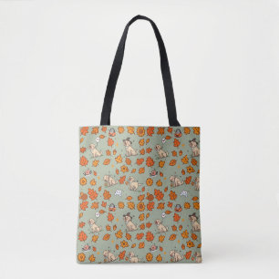 Labrador Retriever Tote Bag Schattige Halloween Po