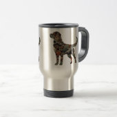 Labrador Retriever Travel Tumbler Reisbeker (Voorkant rechts)