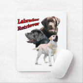 Labrador Retriever Trio 2 Muismat (Met muis)