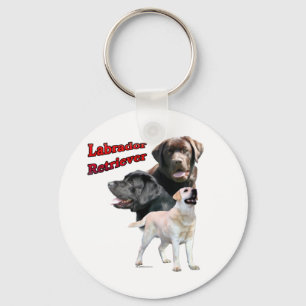 Labrador Retriever Trio 2 - Sleutelhanger