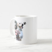 Labrador Retriever Trio Koffiemok (Voorkant links)