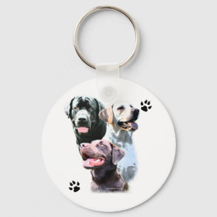 Labrador Retriever Trio - Sleutelhanger