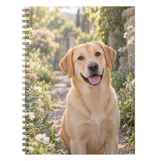 Labrador Retriever Tuinpad Spiraal Notebook Notitieboek