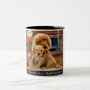 Labrador Retriever Tweekleurige Koffiemok