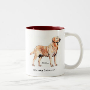 Labrador Retriever Tweekleurige Koffiemok