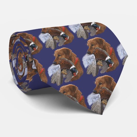 Labrador Retriever Ultimate Hunting Dog Stropdas (Opgerold)