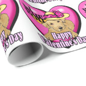 Labrador Retriever Valentijnsdag Cadeaupapier (Rol Hoek)