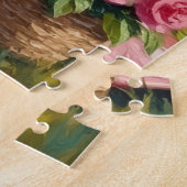 Labrador Retriever Valentijnsdag Kunst Legpuzzel (Zijkant)