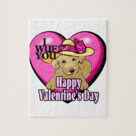 Labrador Retriever Valentijnsdag Legpuzzel