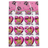Labrador Retriever Valentijnsdag Medium Cadeauzakje (Voorkant)