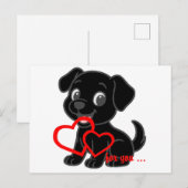 Labrador Retriever Valentijnskaarten Briefkaart (Voorkant / Achterkant)