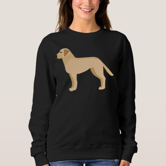 Labrador Retriever Vector Active Trui (Voorkant)