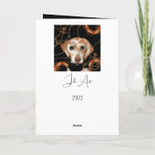 Labrador Retriever Verjaardag Bedankkaart (Achterkant)