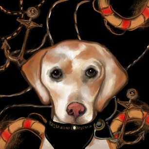 Labrador Retriever Verjaardag Bedankkaart