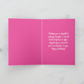 Labrador Retriever Verjaardag Yellow Lab Puppy Hon Kaart (Binnen)