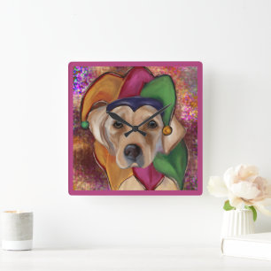 LABRADOR RETRIEVER VIERKANTE KLOK