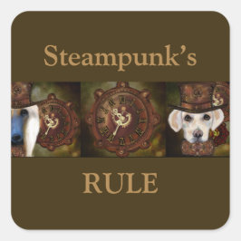 Labrador Retriever Vierkante Sticker