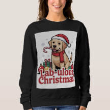 Labrador retriever vrolijk kerstfeest