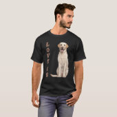 Labrador Retriever Vrouwen Mannen Kinderen White L T-shirt (Voorkant volledig)