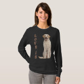 Labrador Retriever Vrouwen Mannen Kinderen White L T-shirt (Voorkant volledig)