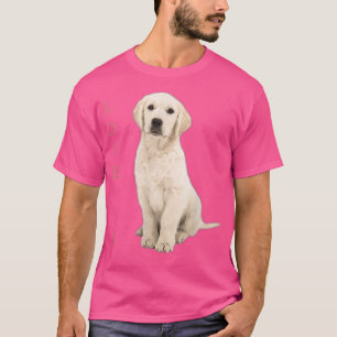 Labrador Retriever Vrouwen Mannen Kinderen Witte L T-shirt
