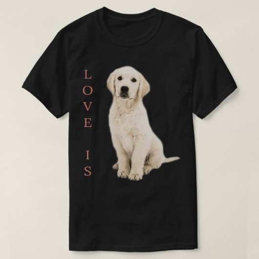 Labrador Retriever Vrouwen Mannen Wit Lab T-shirt (Design voorkant)