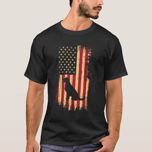 Labrador Retriever VS Hond Grappige Zin T-shirt (Voorkant)