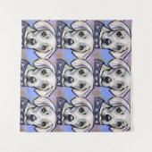 Labrador Retriever   Wandkleed (Voorkant (horizontaal))