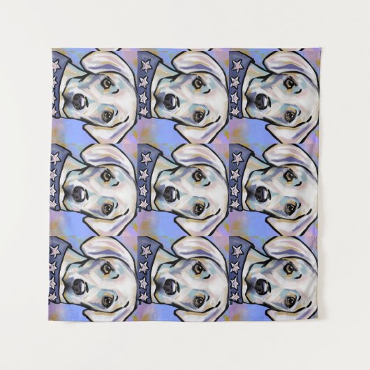 Labrador Retriever   Wandkleed (Voorkant (horizontaal))