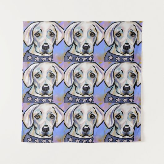 Labrador Retriever   Wandkleed (Voorkant)