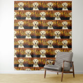 Labrador Retriever Wandkleed (In situ)
