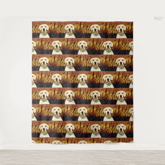 Labrador Retriever Wandkleed (Voorkant)