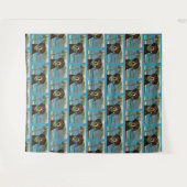 Labrador Retriever Wandkleed (Voorkant (horizontaal))