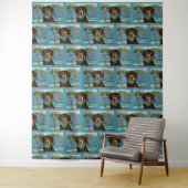 Labrador Retriever Wandkleed (In situ)