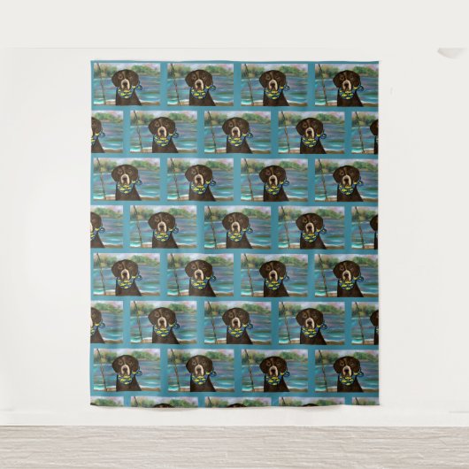 Labrador Retriever Wandkleed (Voorkant)
