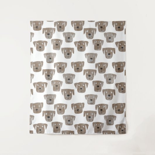 Labrador Retriever Wandkleed (Voorkant)