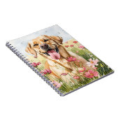 Labrador Retriever Watercolor Journal Notitieboek (Rechterzijde)