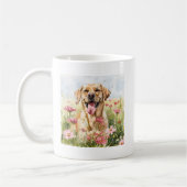 Labrador Retriever Watercolor Mug Koffiemok (Links)