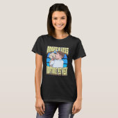 Labrador Retriever Week van het minder adopteerbar T-shirt (Voorkant volledig)