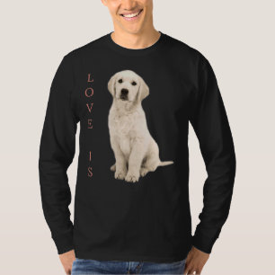 Labrador Retriever White Lab Dog mama T-shirt