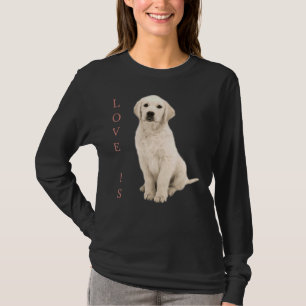 Labrador Retriever White Lab Dog mama T-shirt