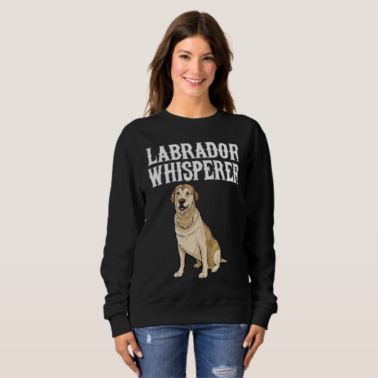 Labrador Retriever Wisperer  Dog Trui (Voorkant volledig)