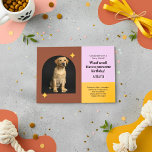 Labrador Retriever Woof Verjaardagsgroet Kaart<br><div class="desc">Vier het met een schors en een zwaai met ons Labrador Retriever Woof Birthday Wenskaart! Met een schattige Labrador retriever in een vrolijk verjaardagsontwerp, is deze kaart ideaal voor hondenliefhebbers en iedereen die een speciale dag viert. Binnen wachten hartverwarmende verjaardagswensen, belooft een dag vol staartwags, puppykussen en de heerlijke aanwezigheid...</div>