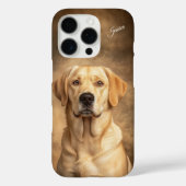 Labrador Retriever Yellow Lab gepersonaliseerd Case-Mate iPhone Case (Achterkant)