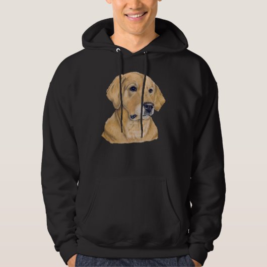 Labrador Retriever Yellow P Hoodie (Voorkant)