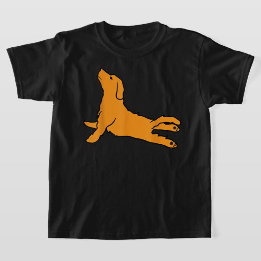 Labrador Retriever Yoga Lab Hondencadeaus mama pap T-shirt (Laagn)