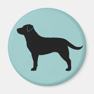 Labrador Retriever (zwart) Magneet