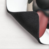 Labrador Retriever (zwart) uitstoten Muismat (Hoek)